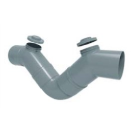 PVC.SIFON REGISTRO C-T GRIS...